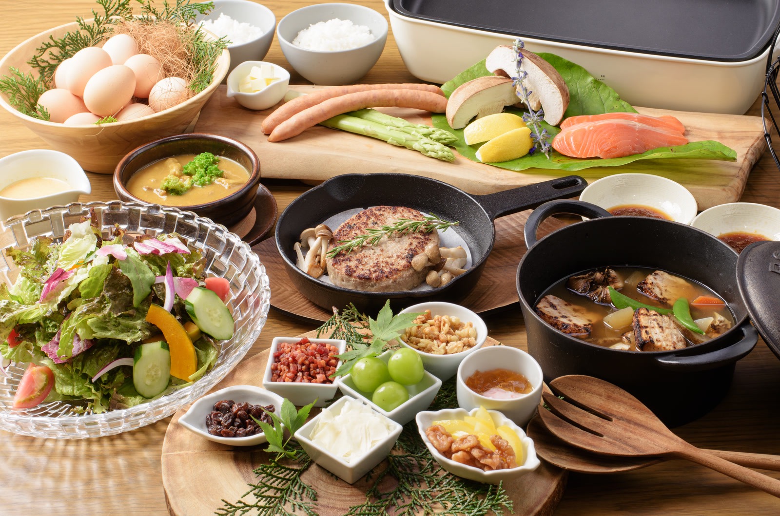 軽井沢の和朝食　―　お部屋食